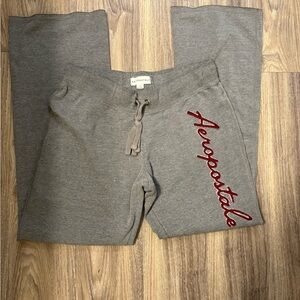 Y2K Low Rise Wide Leg Aeropostale Sweatpants